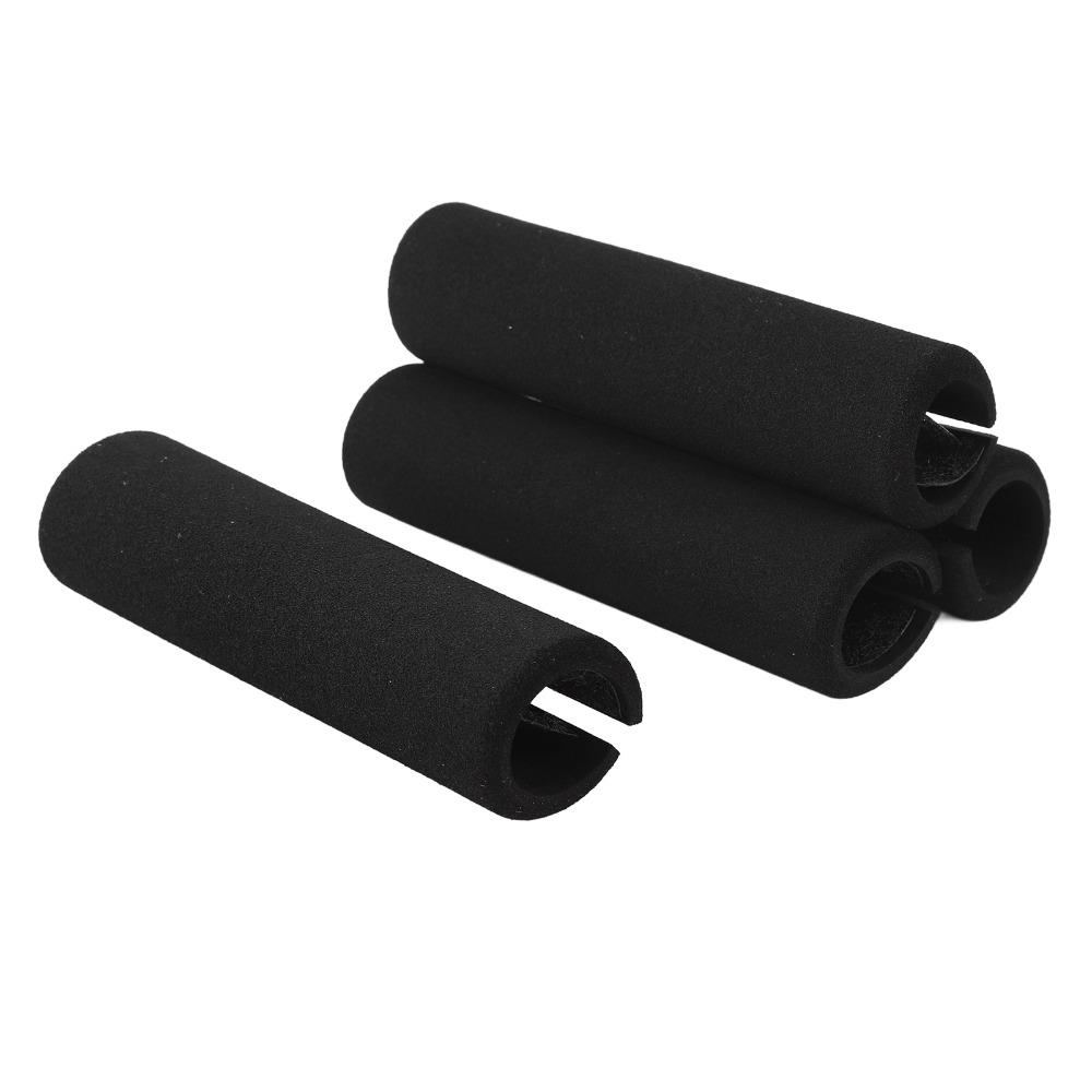 4Pcs Hook and loop design Foam Handle Grip Sponge Handle Sleeve Fitness equipment use