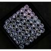 Natural White Sapphire Loose Gemstone 14 pcs 5 mm Round Lot September Birthstone for Gem Collections