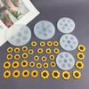 Sunflower Daisy Silicone Mold Fondant Cake Border Decorating Tool DIY Chocolate Gumpaste Resin Clay Mold Baking Tool