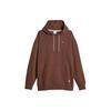 Puma Mmq Hoodie Solid Color Casual Loose Hoodie Unisex Hoodies Brown 620819-45