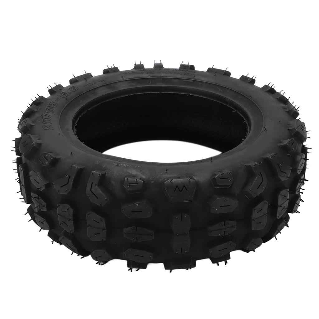 10-дюймовая шина для электросамоката, резиновая, пневматическая, бескамерная, внедорожная шина для самоката, заднее колесо 90 65‑6.5