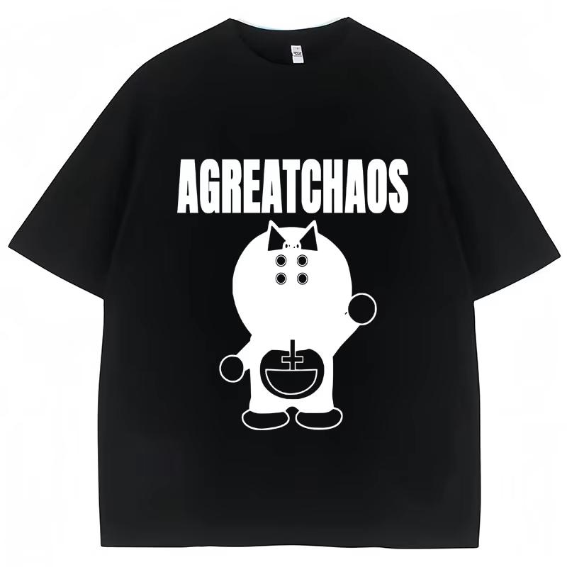 Popular Rapper Ken Carson Playboi Carti T Shirts Opium Destroy Lonely Gothic Punk T Shirts Men Women Pure Cotton Tees Streetwear