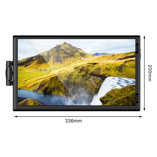 Yousheng 14.1-Inch Portable Extender Display FHD IPS HDMI-compatible Type-C 3.1 Adjustable Computer Laptop Computer Phone Expansion Monitor Screen