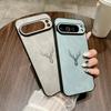 Матовый кожаный чехол с рисунком оленя для Google Pixel 9 Pro XL 8A 8 Pro 7A 7, однотонный мягкий ударопрочный тонкий чехол для телефона из ТПУ