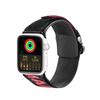 Dux Ducis Strap (Outdoor Version) Apple Watch Ultra Strap, Se, 8, 7, 6, 5, 4, 3, 2, 1 (49, 45, 44, 42mm) Nylon Band Bracelet Black And Red