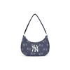 Новая хлопковая сумка через плечо MLB New York Yankees, Сумка, Клатч, Студенческий рюкзак Унисекс Индиго 3ABQS224N-50INS