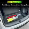 For Xpeng MONA L03 2026 TPE Lower Trunk Mat Waterproof Storage Tray Anti‑Dirt Wear‑Resistant Rear Cargo Liner Interior