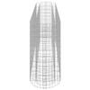 Gabion Raised Bed Galvanized Iron 260 x 50 x 100 cm