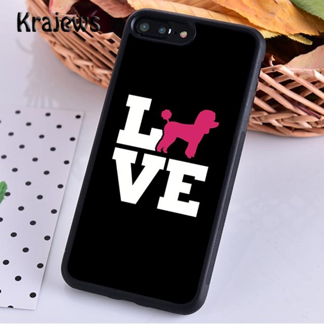 Keep calm and love Poodles Phone Case Cover For iPhone 17 Air 16 15 14 plus 11 12 13 pro max coque Shell Fundas