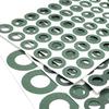 25/100pcs 18650 21700 Li-ion Battery Insulation Gasket Barley Paper Battery Pack Cell Hollow Insulating Electrode Insulated Pads