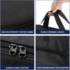 20 Inch Jumper Cable Bag, Heavy Duty Water Resistant Tools Cable Bag, Cable Cords Hoses Storage & Organizer With Exterior Pocket For Jumper Cable,EV