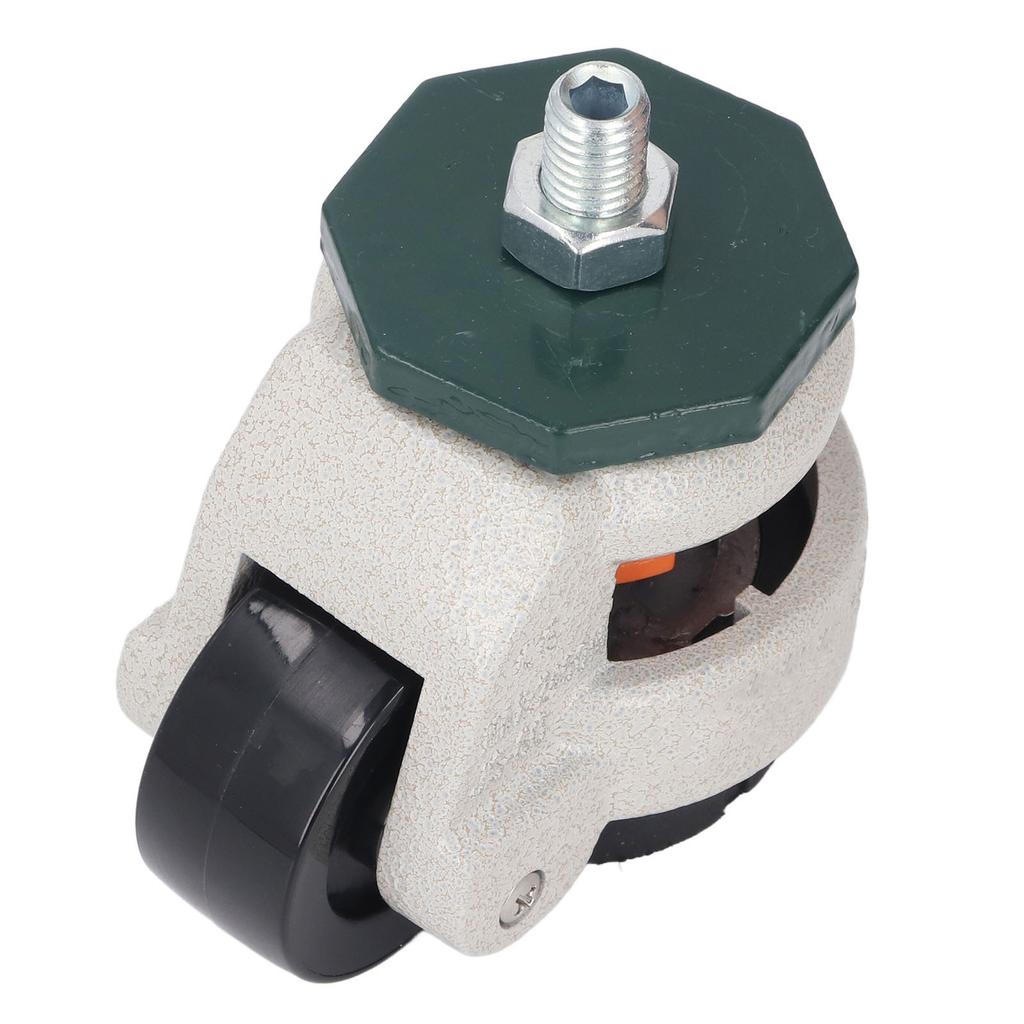 Leveling Stem Caster M12 Heavy Duty Adjustable with Ratchet Handle for Workbench Machine Equipment 51mm OD