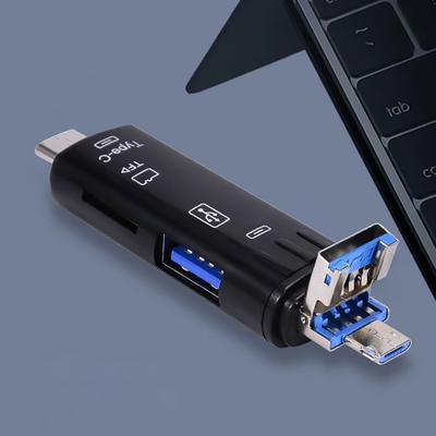 Картридер Plug Speed 5-в-1 USB Play High 3 Type-C Картридер TF