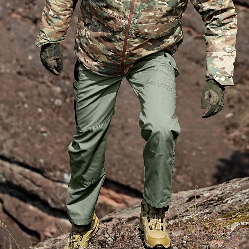 Мужские брюки Мужские мешковатые комбинезоны с множеством карманов Мужские уличные брюки с множеством карманов Штаны с множеством карманов