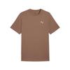 Comfortable Skin-Friendly Delicate Soft Short Sleeve T-Shirt Men Tops Brown 632920-93