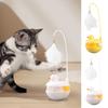 Cat Toys Interactive Kitten Toy Detachable Feather Lightweight Resin Duck
