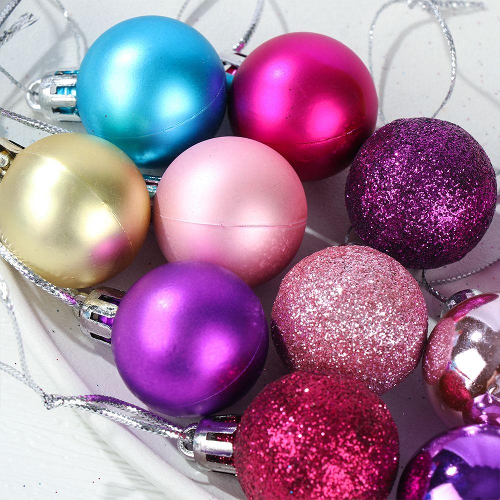 Small Bauble Hanging Tree Pendants Christmas Tree Decoration Christmas Tree Balls Christmas Ball