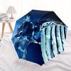 Rammstein Automatic Open/Close Umbrella, Portable 3-Fold Compact Umbrella for Men & Women, Perfect Gift for Birthday, Christmas Ideal for Ev