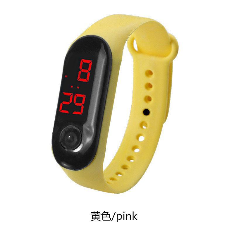 Women Sports Watch LED Screen Children Outdoor Sports Electronic Watch Men Silicone Strap Wirstwatch Student Clock Relogio