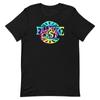 Концертная площадка Fillmore East Tie Dye, черная футболка с рисунком, футболка унисекс