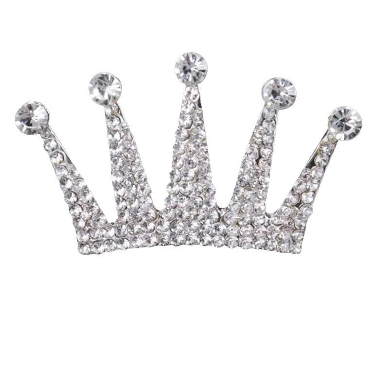 Корейские детские аксессуары для волос со стразами, повязка на голову, расческа с милыми бриллиантами, расческа для волос, подарок на день рождения, расческа для волос принцессы на день рождения, корона