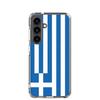 Coque Téléphone - Samsung - Galaxy S24 Plus - Drapeau Grèce - Souple - Multicolore