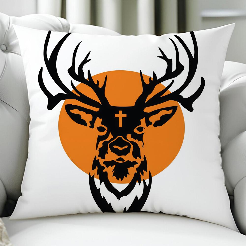 Fashion JJAGERMEISTERES cushion cover Birthday Anniversary Gifts Double Sided Printed Zipper Cushion Cover Soft Skin Bedding
