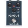 Tc Electronic MAGUS PRO Gray Analog Distortion Pedal with Compact Selectable and and True Bypass Tube-Like Sound, Design, "FAT," "CLASSIC," "TURBO"