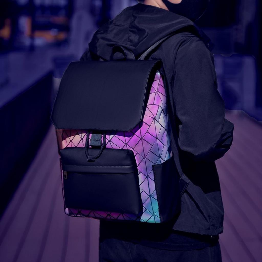 Модный рюкзак, школьный рюкзак, светоотражающий рюкзак
