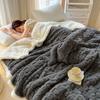 Теплое плетеное одеяло «Любовь» Осень-зима Утолщенное покрывало для сна Однотонное постельное белье Покрывала на кровать Мягкие пледы