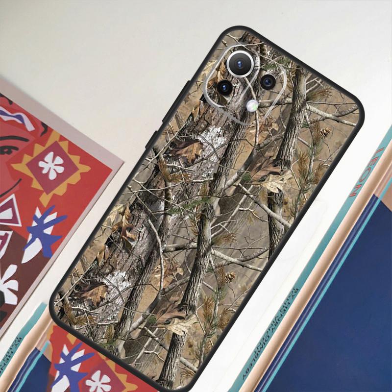 Охотничий камуфляж Для Xiaomi 17 Pro Max 13T 14T 15T 14 15 Ultra Чехол Для POCO X7 Pro X5 X6 F5 F6 F7 F8 Ultra