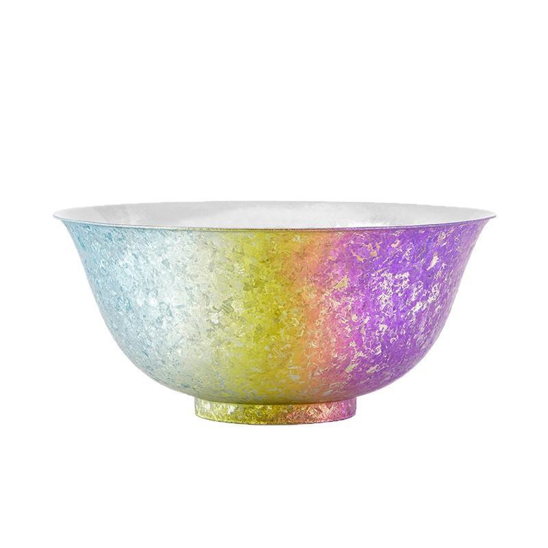 Double-Walled Titanium Bowl Heat-Resistant Insulated Soup Rice Outdoor Home Use Modern Minimalist Design