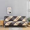 New Style Folding Sofa Bed Cover Sofa Covers Spandex Stretchdouble Seat Cover Slipcovers for Living Room Geometric Print