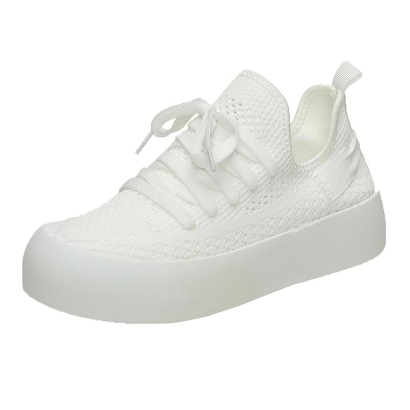 Модные дышащие кроссовки для женщин 2024 года, осень, новые мягкие трикотажные зеленые кроссовки, женские легкие нескользящие повседневные туфли