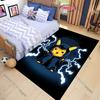 Best Seller!Cute Pokémon Carpet with Pikachu Pattern,Bedroom LivingRoom Sofa Study Rug Non-slip Decor All Seasons Mat Kids Gift