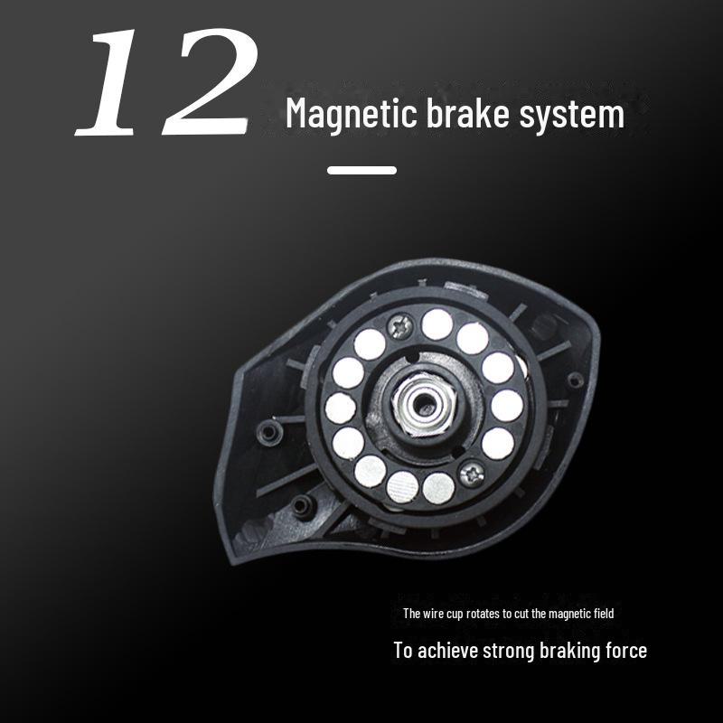 Набор рыболовных катушек Viduka Anti-Explosion: Дальний заброс, конструкция с каплей воды для ловли черной рыбы, щуки и ловли с моста.