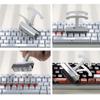 4Keys Keycap Puller Keycap Removal Tool for Mechanical Keyboards DIY Tool Removing Fixing Keyboards