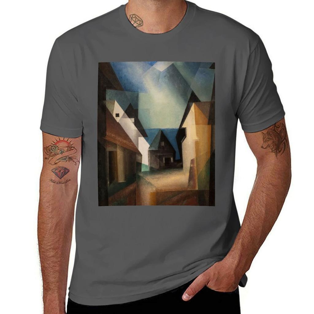 Lyonel Feininger TShirt Plus Size Lightweight Top