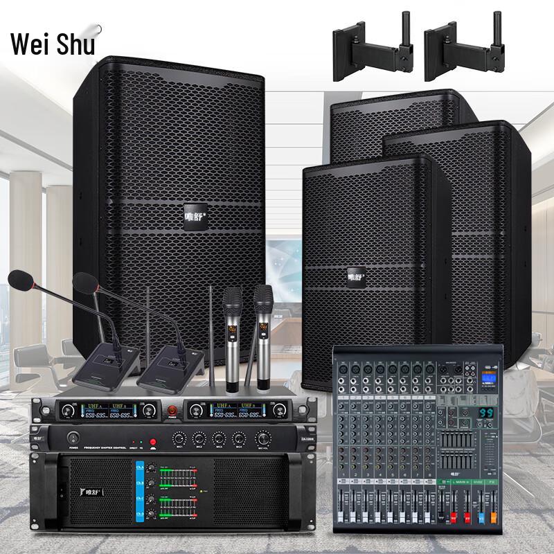 Weishu PC-610 Professional 10-inch Full-Range Audio System (CN version)