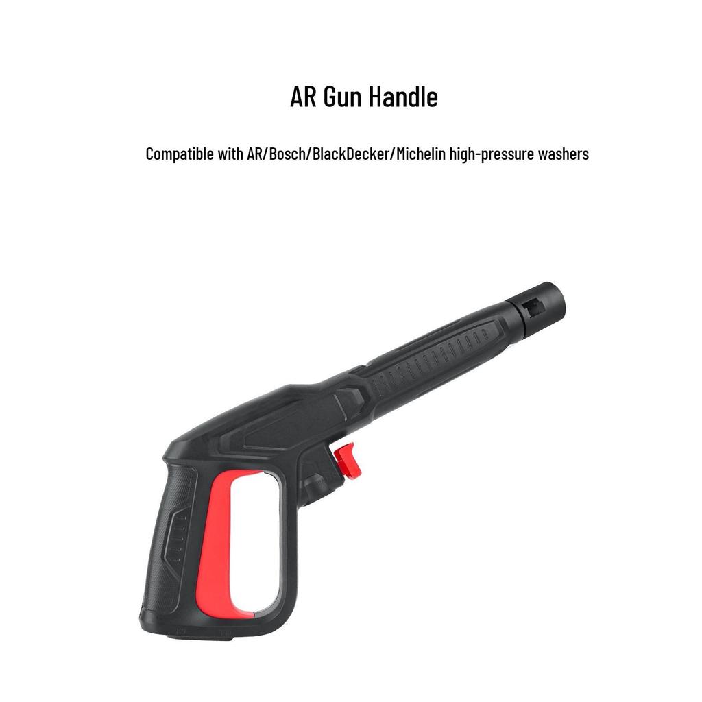 High-Pressure Washer Lance & Gun Head for Bosch AR & Black & Decker