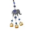 Turkish Blue Evil Eye with Lucky Elephant Amulet Home Office Hanging Ornament for Protection and Bless