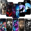 LO7 Animal Wolf Soft Shell Phone Case for Samsung Galaxy Note 10 20 S23 S24 S25 Ultra FE Plus Edge Lite A02S A35 A07 A17