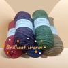 100 г/моток Хлопково-акриловая смесовая пряжа Пряжа для ручного вязания Используется для изготовления свитеров Шарфов Шляп Крючки для вязания Крючком Другие аксессуары