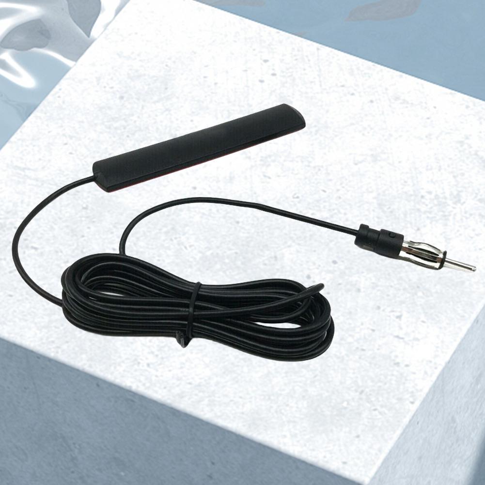 DC 5-12V Car Electronic Radio Antenna Car Hidden Amplified Antenna 85-860Mhz Signal Amplifier Booster Antena for Truck Boat Auto