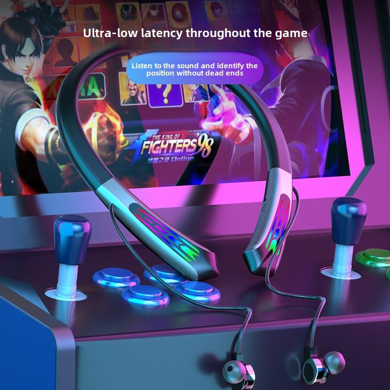 Игровая игровая гарнитура Bluetooth беспроводная с двумя наушниками