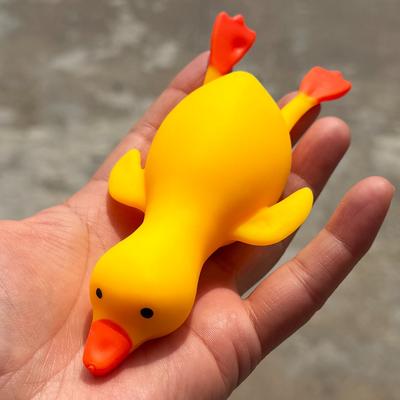 Мягкая утка сквиши игрушка для снятия стресса Милое животное Растягивающаяся Антистресс Сжимаемая Вентиляционная Разрядка Подарок для Взрослых Детей
