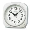 Clock Alarm Clock Table Clock Automatic Lighting Analog Visible At Night White Pearl 115 X 115 X 79mm KR519W