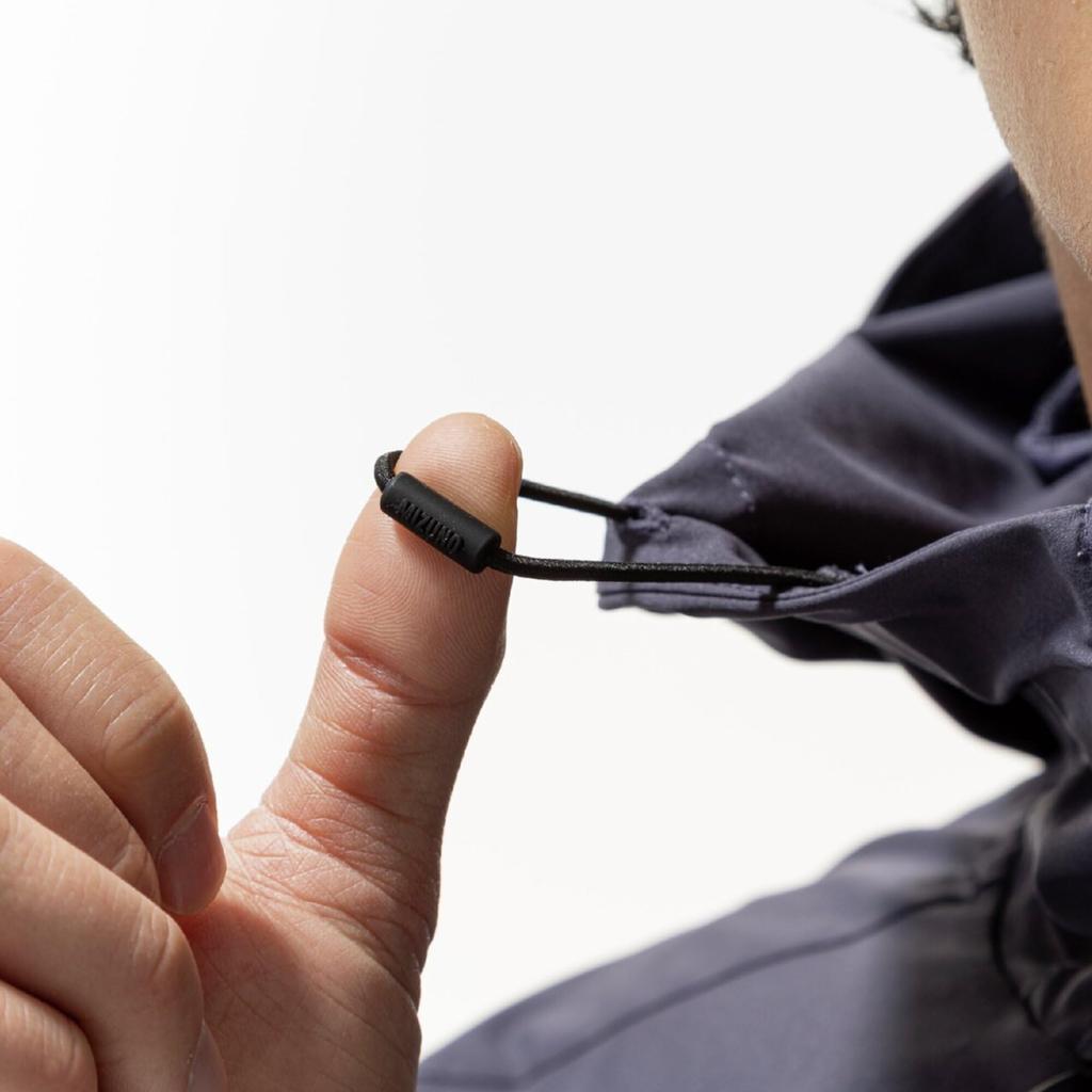 Mizuno Proof Stretch Training Odyssey Gray Men's Water-Repellent Jacket, 32MCC570,