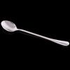 Dinner Round Picnic Dessert Long Spoon Handled Coffee Teaspoon Stainless Tea Spoons