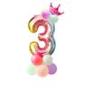 WEIGAO Unicorn Decoration Birthday Party Decor Kids Unicorn Disposable Tableware Set Baby Shower Girl Birthday Party Supplies